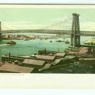 73675 NY New York City Vintage Postcard Williamsburg Bridge 1904
