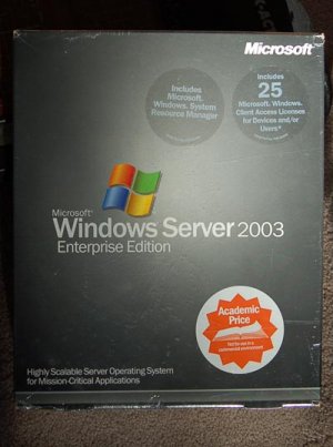 Windows Server 2003 Enterprise Edition (25-CAL)