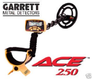 GARRETT ACE 250 METAL DETECTOR NEW!