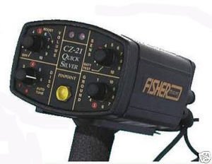 FISHER CZ-21 QUICK SILVER METAL DETECTOR CZ21 NEW!