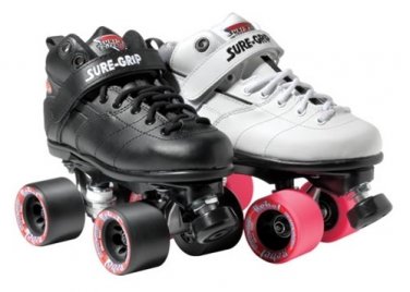 Sure-Grip Rebel with Rebel Wheels skates NEW!