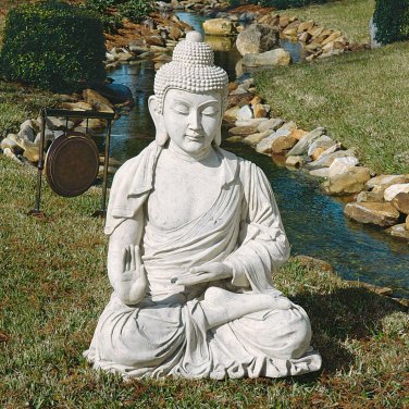 DESIGN TOSCANO Giant Buddha Monument-Sized Garden Sculpture