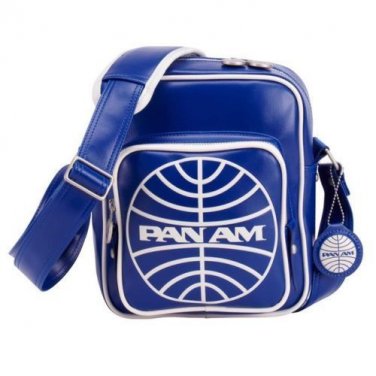 Pan Am Malay Bag Blue/White