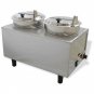 Benchmark Dual Well Warmer 1 pump, 1 lid/ladle 51073P Warmer NEW