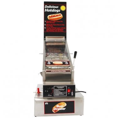 Benchmark Doghouse Hotdog Cooker 60024 Hot Dog Cooker 29 x 12 x 32 NEW