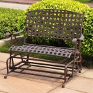 International Caravan Santa Fe Outdoor Double Patio Glider New!