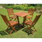 International Caravan Set of 5 Cadiz Tahiti Patio Set New!
