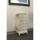International Caravan Antique White Bombay Shelf New!