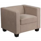 Prestige Series Light Brown Microfiber Chair New!