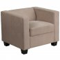 Prestige Series Light Brown Microfiber Chair New!