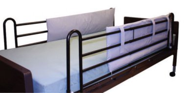 Roscoe Medical Full Length Bed Rail Pads, 1 PAIR, 48"x15"x1"