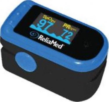 ReliaMed Digital Portable Fingertip Pulse Oximeter