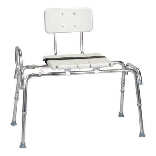 Roscoe Sliding Transfer Bench CutOut Seat 400 lb Bathtub 30010