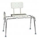 Roscoe Sliding Transfer Bench Cut-Out Seat 400 lb Bathtub 30010