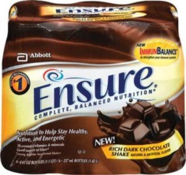 Ensure&Acirc;&reg; Nutritional Dark Chocolate Shake 237mL, Ready-to-Drink