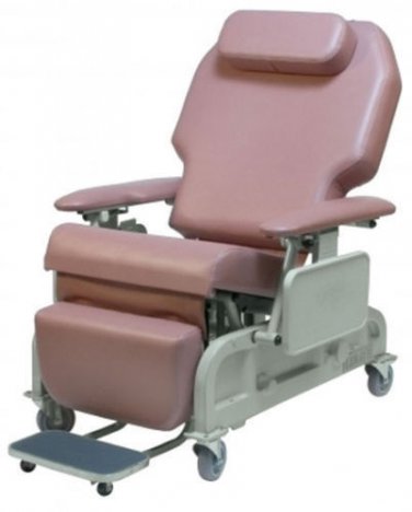 Lumex 588W Bariatric Clinical Care Recliner Rosewood FR588W863