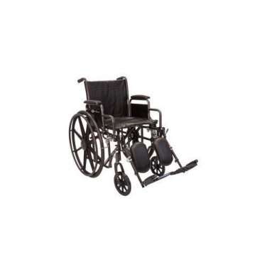 Roscoe Medical K2-Lite Bariatric Wheelchair Elevating Legrest 16" W x 20" D