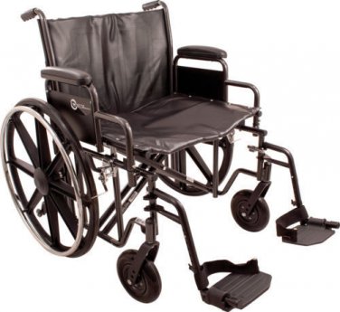 Roscoe Medical K7-Lite Bariatric Wheelchair Swingaway Footrest 24" W x 18" D