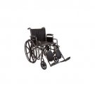 Roscoe Medical K2-Lite Bariatric Wheelchair Elevating Legrest 18" W x 16" D