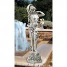 SPRING AWAKENING STATUE DESIGN TOSCANO french woman classic Garden