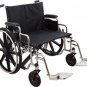 Roscoe Extra Wide Bariatric Wheelchair Swingaway Footrests 28"x20" Heavy Duty