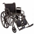 Roscoe K2ST2016DHREL K2 20" Wheelchair w/ Desk Arms