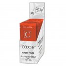 Coochy, Rash Free Shave Crème, Tropical Tease, 15ml, Foil Packs, RETAIL DISPLAY (24 Count)