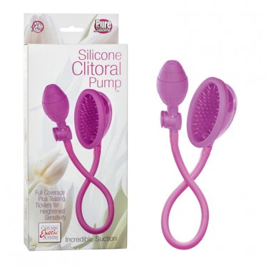 Silicone Clitoral Pump - Pink