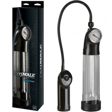OptiMALE &acirc;�� Power Pump Black/Clear
