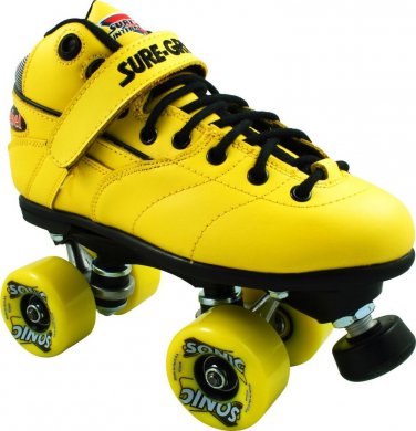 Sure-Grip Rebel with Sonic Outdoor Wheels outdoor roller skates NEW! All Sizes