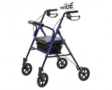 Lumex RJ4718B Set N' Go Wide Rollator, "Make An Offer"- All Offers Considered!