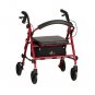 Nova 4206RD JOURNEY ROLLING WALKER - RED New, "Make An Offer"- All Offers Considered!