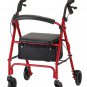 NOVA 4236RD VIBE 6 ROLLING WALKER-RED New, "Make An Offer"- All Offers Considered!