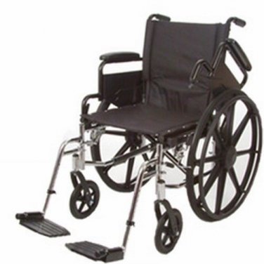 Roscoe K42016DHFBSA K4 20" Wheelchair w/ Flip Desk Arms