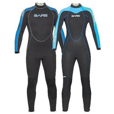 Bare 7mm Velocity Super-Stretch WETSUIT, MENS ALL SIZES, "Make An Offer"- All Offers Considered!