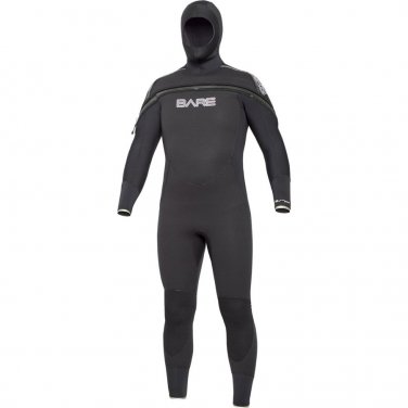 BARE 8/7MM VELOCITY HOODED SEMI DRY, MENS ALL SIZES, "Make An Offer"- All Offers Considered!