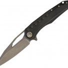 Marfione MFC396B Custom Sigil DLC Titanium Folding Knife 3.5" Blade 4.5" Closed