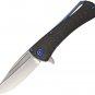 Marfione MFC394MCK Closer Framelock Folding Knife 3.75" Blade 5" Closed CF Blued