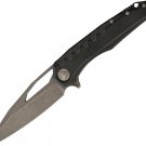 Marfione MFC396B Custom Sigil DLC Titanium Folding Knife 3.5" Blade 4.5" Closed
