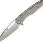 Marfione MFC396MCK Sigil Titanium Framelock Folding Knife 3.5" Blade 4.5" Closed