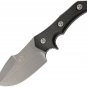 Marfione Mfcapex Apex Apocalyptic Fixed Knife BB 4.625" Clip Blade BLK CF Handle