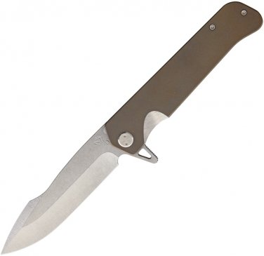 Medford MD25DT02AN Gigantes Framelock Bronze knife, "Make An Offer"- All Offers Considered!
