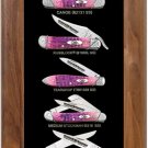 Case Knives CA11700 Cotton Candy Mint Set, "Make An Offer"- All Offers Considered!