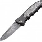 Boker BO03240 Leopard Damascus III Linerlock knife, "Make An Offer"- All Offers Considered!