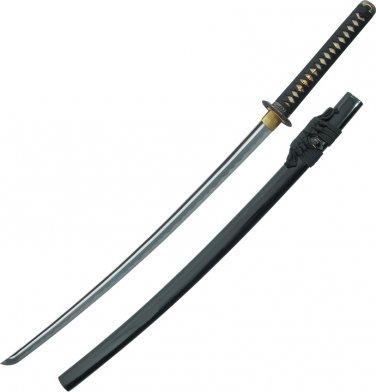 CAS Hanwei PC1001 Cord Wrap Handle Shinto Katana 39" Overall 27" Sharpened Hand