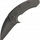 Brous Blades BRB100 XL SSF Framelock Acid Stnwsh, "Make An Offer"- All Offers Considered!