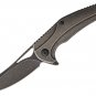 Brous Blades  BRB136 XR-1 Framelock Acid Stonewash, "Make An Offer"- All Offers Considered!