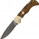 Boker BO110144DAM Mokume Damascus Lockback, "Make An Offer"- All Offers Considered!