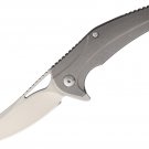Brous Blades  BRB134 XR-1 Framelock Stonewash,  "Make An Offer"- All Offers Considered!