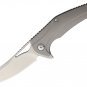 Brous Blades  BRB133 XR-1 Framelock Satin,  "Make An Offer"- All Offers Considered!